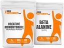 BulkSupplements Creatine 500g + Beta Alanine 500g Bundle