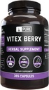 Pure Original Ingredients Vitex Berry (Chasteberry) (365 Capsules) No Magnesium Or Rice Fillers, Always Pure, Lab Verified