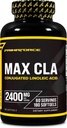 Primaforce CLA 2400 mg par portion (180 softgels) - Max CLA - pour hommes et femmes, sans stimulation, sans OGM et sans gluten