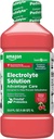 Amazon Basic Care Solution Electrolyte Avantage Care with PreVital Prebiotics, Cerise Punch, Conçu pour aider à prévenir la déshydratation, Remplace Electrolytes, Fluide et Zinc, 33,8 fl oz (paquet de 1)