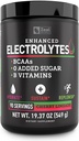 Zeal Naturals Electrolyte Powder Recovery Drink (90 Servings | Cherry Limeade) w 0 Sugar +BCAAs +B-Vitamins Electrolyte Supplement w Potassium Zinc & Magnesium for Hydration - Keto Electrolytes