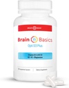 Cerveau de base Opti D3 Plus - Vitamine D3 5000 UI avec K1, K2 et Magnésium - Supplément de soutien du cerveau pour l'humeur, l'esprit, la mémoire - Os, les muscles et la santé immunitaire - sans gluten, sans soja et sans lait