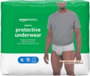 Amazon Basics Incontinence Underwear for Men, Maximum Absorbency, X-Large, 16 Count (1 Pack)