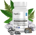 Organixx Supplément de magnésium, Capsules naturelles de magnésium pour le sommeil, la récupération musculaire, avec la vitamine B6 et le citrate de manganèse et le glycinate, haute absorption, végétalien, non OGM (30 comte)