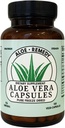 Aloe Vera Capsules 180 Count Gel séché et poudre de feuille pour IC BPS Soutien Digestion et santé Bladder Fabriqué aux États-Unis Supplément naturel