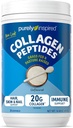 Poudre de collagène purement inspirée, non aromatisée (20 portions) - 20g Poudre de protéines de collagène pour les femmes et les hommes - herbe-Fed et pâturage élevé - Sans gluten, sans paléo et sans céto-friendly boisson de collagène