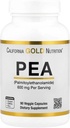 Lake Avenue Pea Palmitoylethanolamide, Micronized Pea, Supports Relief from Occasional Minor Pain & Discomfort, Gluten Free, Soy Free, 300 mg, 90 Veggie Capsules