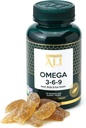 Doctor ALI - Vegan Omega 3-6-9 Gummies, sans poisson, sans OGM, ingrédients organiques.