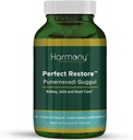 Punarnavadi Guggul Perfect Restore Dre Gumman's Clinical Grade La plus haute puissance Résistance maximale Harmonie Nutraceuticals 120 Capsules végétaliennes