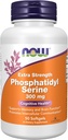 NOW Supplements, Phosphatidyl Serine 300 mg, Extra Strength, with Phospholipid compound derived from Soy Lecithin, 50 Softgels