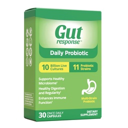 Daily Probiotic for Men & Women, Slows Digestive Aging, Boosts Immune System, Reduces Bloating, Non-GMO, Gluten Free & Soy Free, 10 Billion CFU, 30 Capsules