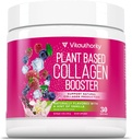 Vitauthority Vegan Collagen Powder for Women - Plant Based Collagen Supplement for Women with Proprietary Vegan Hair Skin and Nails Vitamins - Vegetarian Collagen Powder with Hyaluronic Acid