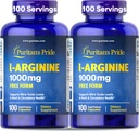 Puritan's Pride Premium 1000mcg, complément alimentaire pour os, et soutien sanitaire mixte, 100 jours d'approvisionnement, 100 comprimés, 2 paquets