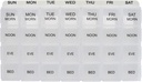 ProMed Weekly 4 fois par jour 7 jours Pill Organisateur de médicaments, vitamines et suppléments