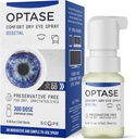 Optase Comfort Dry Eye Spray - Preservative Free Artificial Tears Drops Alternative - Dry Eye Drops in a Convenient Spray - Multi-Use Bottle, Contact Lens Safe - .58 fl oz