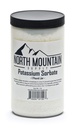North Mountain Supply Food Grade Potassium Sorbate Stabilizer for Wine, Brewing, and Food Preservation – 1 Pound Jar