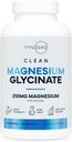 Type Zero Magnesium Glycinate (210mg | 180 Capsules) Pure, Non-GMO, Gluten Free, Natural High Absorption Magnesium Supplement