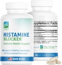 DAO Supplements Histamine Bloker – Formule avancée d'enzyme DAO pour le Digest d'histamine et l'intolérance Support – Supplément Diamine Oxidase DAO, 30 capsules