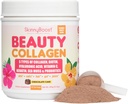 Beauty Collagen Powder-5 Types de collagène hydrolysé, mousse de mer, biotine, kératine, acide hyaluronique, vitamine C et probiotiques-Hair, peau, ongles- Tous naturels, fabriqués aux États-Unis-45 portions- chocolat