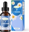 Potent Phytoral L-Theanine gouttes liquides - haute absorption L-Theanine pour les enfants et les adultes Calme et assistance de détente - gouttes de qualité supérieure idéales pour les enfants et les adultes Liquide 30 portions