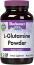 Bluebonnet Nutrition L-Glutamine Powder 5000mg, soutient la fonction immunitaire*, transporteur d'azote*, sans soja, sans gluten, non-OGM, certifié Kosher, végétalien, bouteille de 4 oz, 23 portions