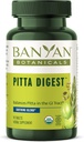 Banyan Botanicals Pitta Digest – Supplément digestif organique – Aide à la digestion apaisante et calmante pour soutenir une expérience confortable après la viande* – 90 comprimés – Vegan non-OGM source durable
