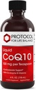 PROTOCOLE POUR LA BALANCE VIE Liquid CoQ10 - pour la santé cardiovasculaire - Antioxydants Supplément nutritionnel - avec vitamine B6 et B12 - NAD & D-Ribose - Production d'énergie - 4 fl oz
