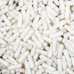 XPRS Nutra Taille 2 Capsules vides - Capsules de gélatine vides de couleur blanche - Pills pour supplément de bricolage Remplissage de gélule - Bouchons de gel de couleur rechargeable (10000 Nombre)