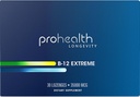 ProHealth Vitamine B 12 Extreme- 35 000 mcg Mega Dose, 7 X Force (30 comprimés dissolvables sublinguals) Extra Force, B 12 Vitamine, méthylcobalamine, Dibencozide, Cyanocobalamine, Hydroxocobalamine