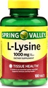Spring Valley - L-Lysine 1000 mg, 100 Tablets