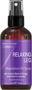 Seven Minerals Relaxing Leg Magnesium Spray, Powerful Blend of Essential Oils (Orange, Cedarwood, & Lavender), That Calms Legs Naturally. 4 fl oz,