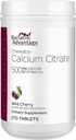 Avantage bariatrique Citrate de calcium Chewable 500mg avec vitamine D3 pour les patients de chirurgie bariatrique, y compris le pont gastrique et la gastrectomie à manches, faible sucre - Saveur de cerise sauvage, 270 Nombre