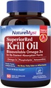 Krill Oil, 1000mg, Omega 3s, DHA EPA & Astaxanthin Phospholipids, Non-GMO, No Fishy Taste, Made in The USA, Professional Grade 60 Liquid Softgels