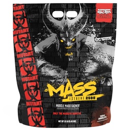 Masse mutante Extrême Gainer – Poudre de protéines de lactosérum – construire la taille et la force musculaires – Calories propres haute densité (Triple Chocolat, 12 lbs)