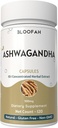 Ashwagandha Capsules de racines 500mg environ Extrait concentré de 10:1 avec de la somnifera d'Ashwagandha non-OGM, sans gluten, sans GMP-Certifié.