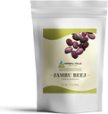 HERBAL HILLS Jambu/Jamun Powder Eugenia Jambolana | 16oz (454 GMS) | Herbal Supplements