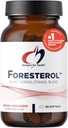 Designs for Health Plant Sterols and Stanols - Supplément Stérol de Foresterol Stanol avec Beta-Sitostérol du Pin Conifère - Conçu pour aider à maintenir des niveaux de cholestérol sains (90 Softgels)