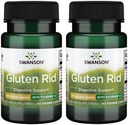 Swanson Gluten Rid with Tolerase G 100 mg 90 Veg Caps (2 Pack)