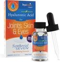 Hyalogic Synthovial Seven Hyaluronic Acid Liquid - HA Support - Vegan - 1 oz