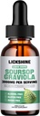 1 Packs 3000MG Soursop Graviola Liquid Drop pour le support et la régénération cellulaire, lmmune, Gut, Antioxydant, Mood, Relax, Foie et Sleep Zzz - Soursop Graviola Leaf Extract, Sea Moss, Turmeric - 2Fl Oz