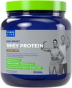 POWERLIFE High Impact Grass Fed Whey Protein with 3000 MG of HMB, No Sugar Added, Non-GMO, Hormone and Antibiotic Free, 15 Servings (Chocolate - New Formula)