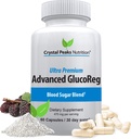 Supplément de soutien du sang - soutient le métabolisme normal du glucose - Formule du sang - 60 capsules, 1 mois d'approvisionnement