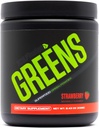 Sculpt Nation by V Shred Greens Strawberry - Premium Greens Powder & Superfood Blend with Collagen to Support Skin, Digestion, and Energy - 30-Day Supply