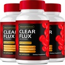 Supplément de flux clair, supplément de flux clair Super Boost, pilules de flux clair, formule officielle, soutien Premium pour maintenir des niveaux stables et une circulation saine, avis santé de flux clair (3 pack)