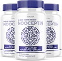 (3 Pack) Supplément Cerveau Nooceptin - Formule Officielle - Supplément Nooceptin Formule Avancée Nootropic pour Enfants et Adultes - Mémoire Extra Force, Support Cognitif Poudre Cerveau (180 Capsules)
