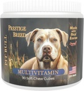 Multivitamins, Balanced Nutrition for Your Pit Bull, 90 Count, Made in The USA with Real Bacon