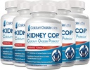KIDNEY C.O.P. Calcium Oxalate Protector 120 Capsules, Kidney Support for Calcium Oxalate Crystals, Helps Stops Recurrence of Stones, Stronger Than Chanca Piedra Stone Breaker Supplements, 6 Pack