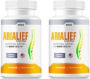 (2 Pack) Arialief Capsules, Official Nutritional Support for Nerve Health, All Natural Arialief Vitamins for Healthy Nerves, Premium Arialief Pills, Aria LIEF Pastillas Review (120 Capsules)
