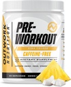 Outwork Nutrition Poudre de pré-entraînement non-stim - Citrulline Malate, Beta-Alanine, Extrait de Rhodiola pour la performance, Focus & Energy Boost - Pré-entraînement pour les hommes, les femmes (sans caféine, Piña Colada)